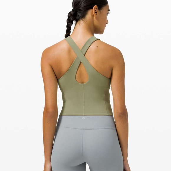 Lululemon Key to Balance Tank (Rosemary Green) - Picture 2 of 3